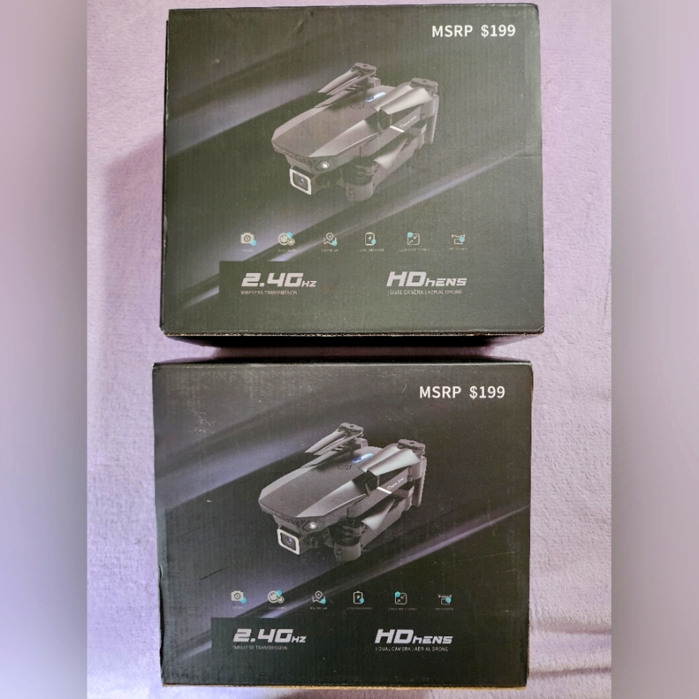 🎉 BUNDLE 2 New in the box-  SMS Drone Unmanned Aerial Vehicle 🎉